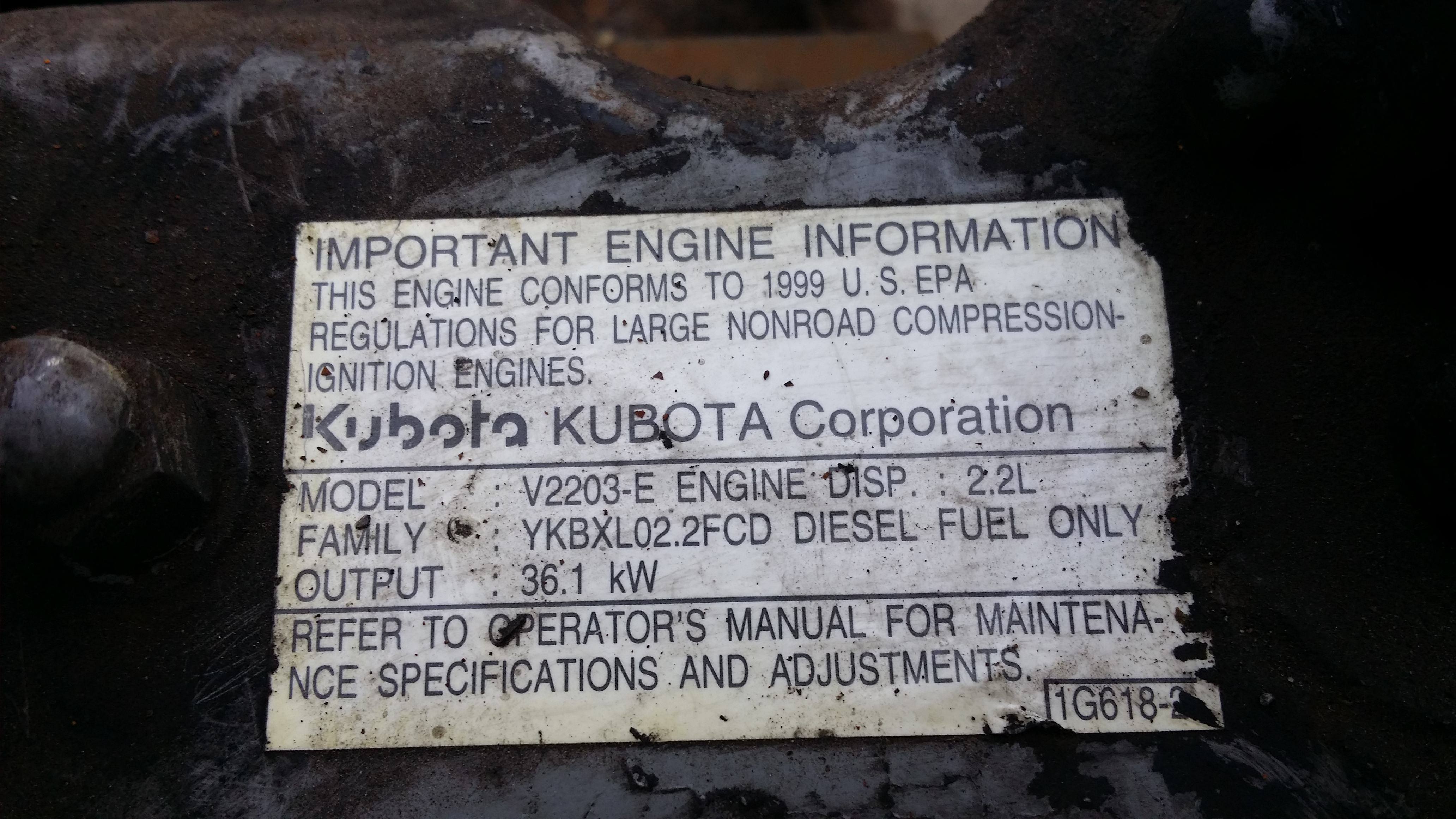36 KW
Diesel