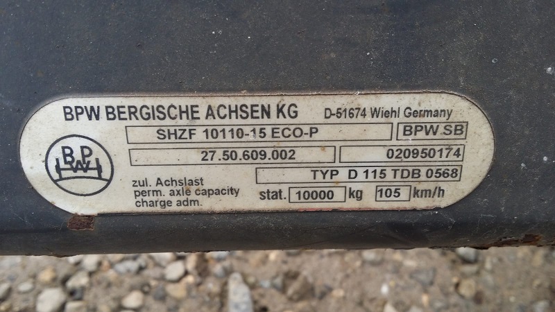 Eco Plus SHZF 10110-15 Typ 115, Scheibe Spurbreite 1900mm