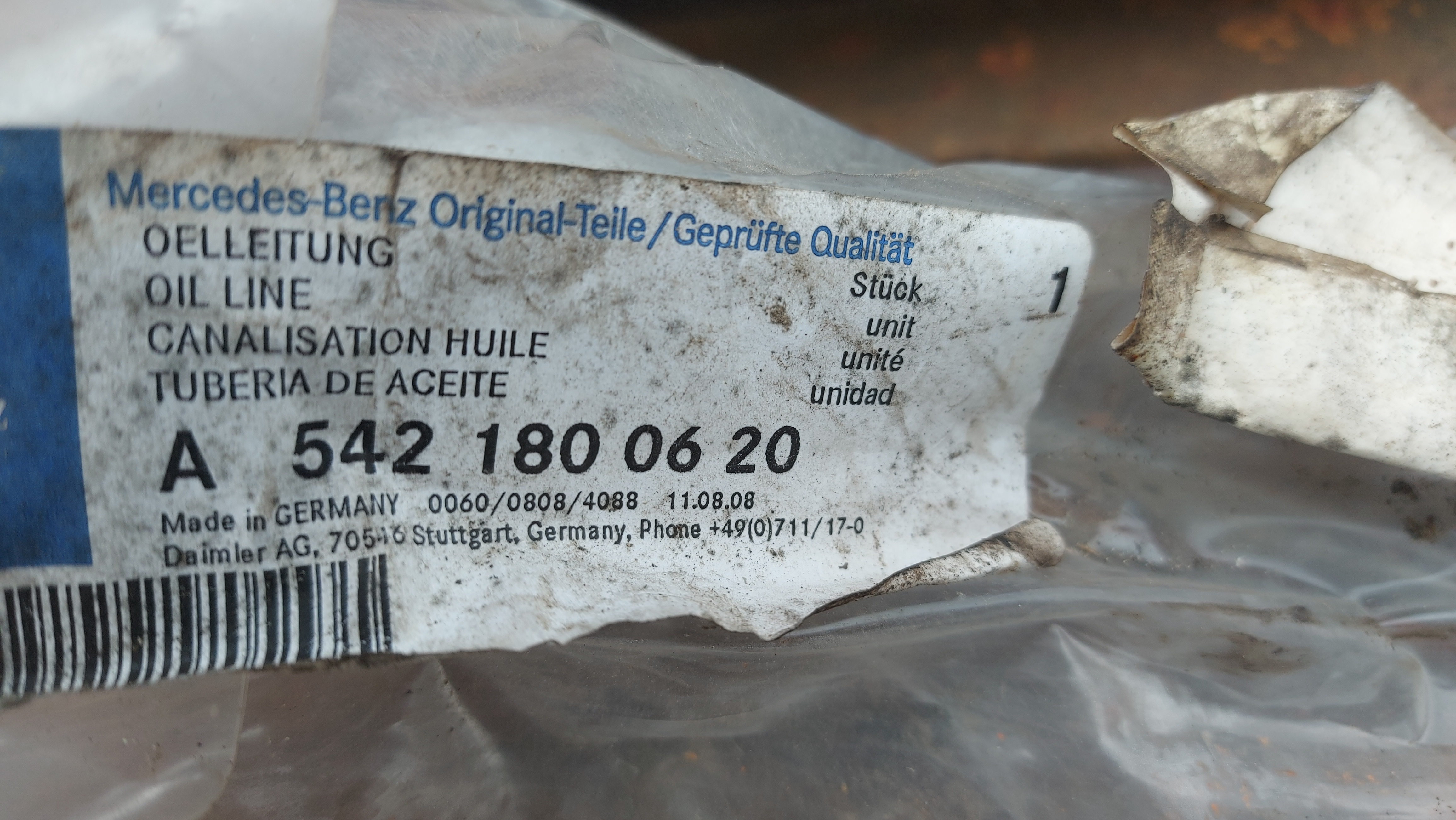 A 542 180 06 20 aus Lagerauflsung neu